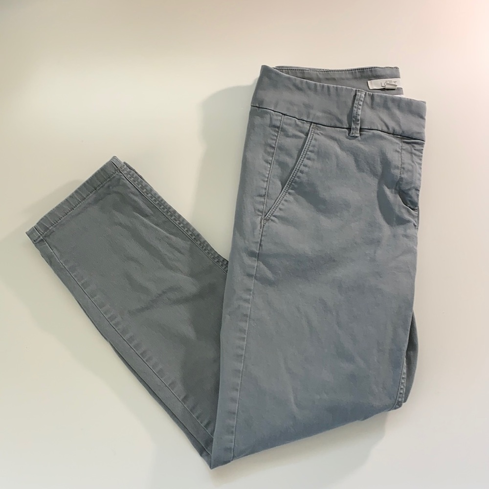 Ann Taylor LOFT gray Chino pants